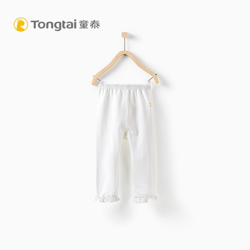 童泰TONGTAI婴童裤子春季新款婴儿打底裤1-4岁男女宝宝休闲长裤儿童通用110cm