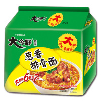 今麦郎 大今野 葱香排骨方便面泡面方便速食 5连包泡面 5*111g