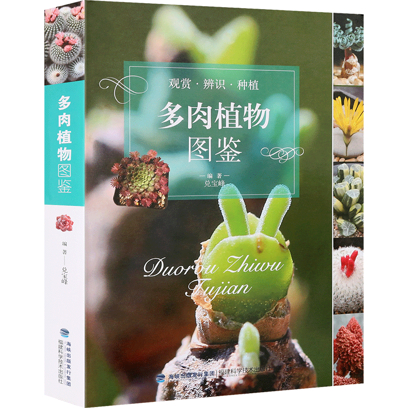 [醉染正版]多肉植物图鉴 兑宝峰 多肉书籍大全 多肉种植多肉养殖书籍 养护多肉植物组合盆栽制作栽培技术入门 如何种花养花图片