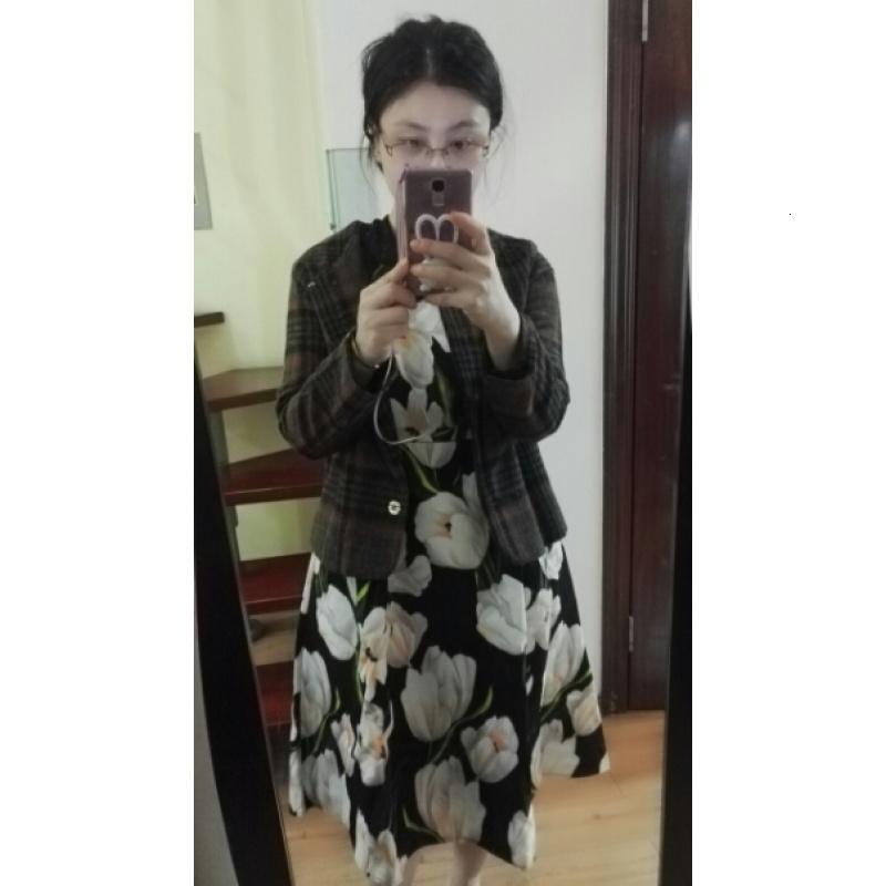 2018夏季新款欧美女装气质圆领郁金香印花无袖背心露背连衣裙中长