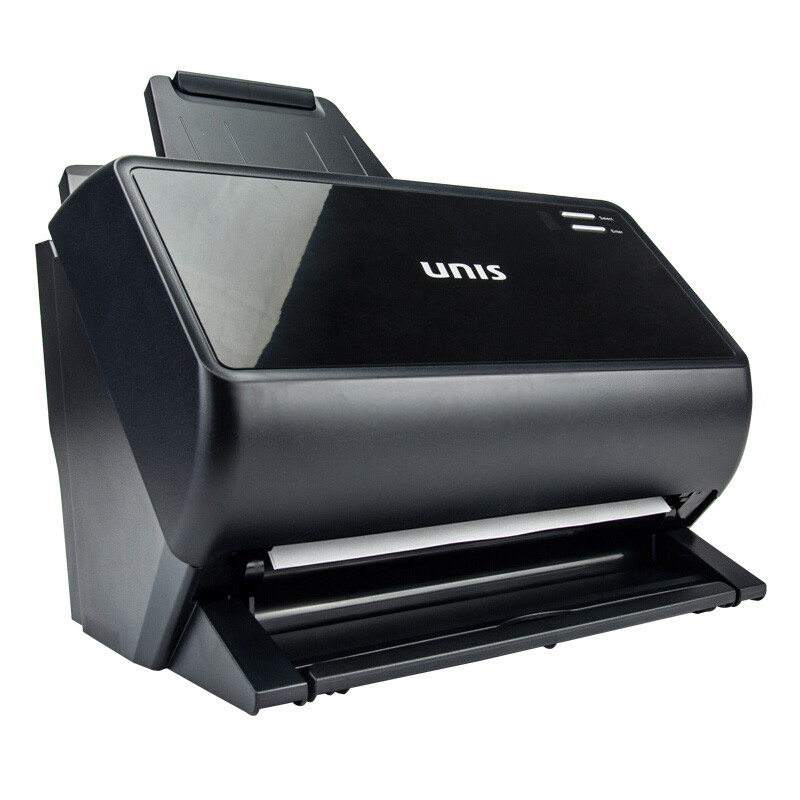 紫光(unis)q300 馈纸式扫描仪 黑色