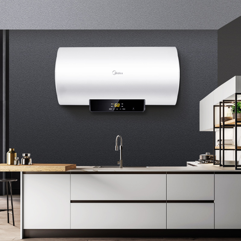 [美的智能家电]60L家用电热水器F6021-X1(S)(数显)2200W速热 双重抑菌 搪瓷内胆 长效免换镁 8年质保高清大图