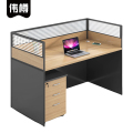 伟樽员工屏风工位单人位带柜120*60*110cm套