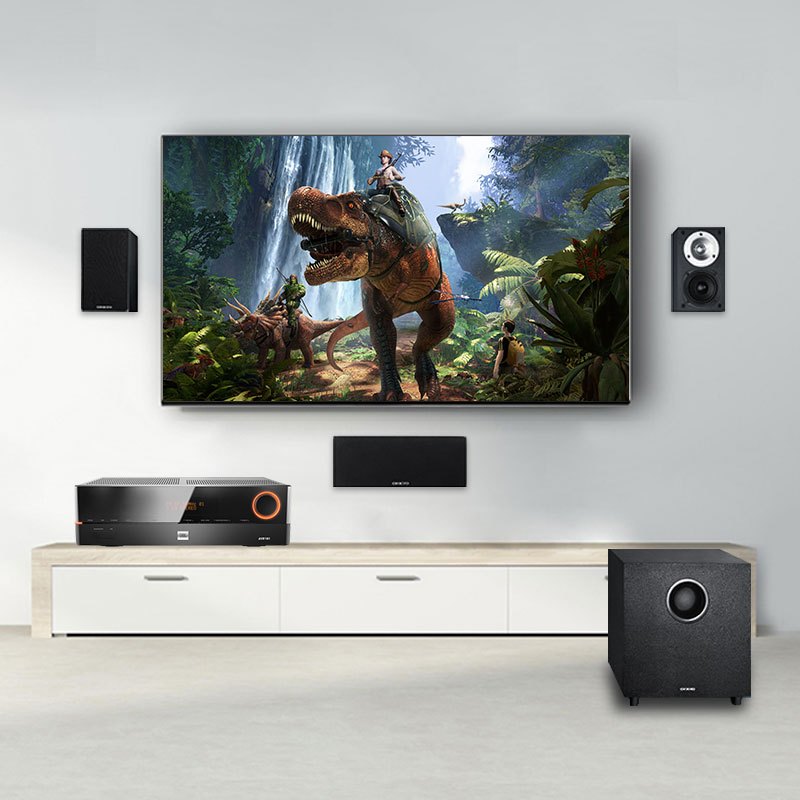 Onkyo/安桥 SKS-HT538 5.1声道家庭影院音响组合客厅壁挂式音箱