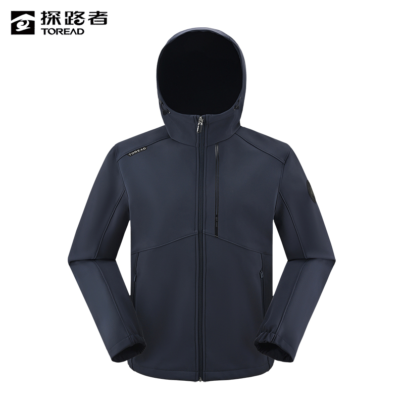 探路者 男式软壳外套 TAEEAM91221/件高清大图