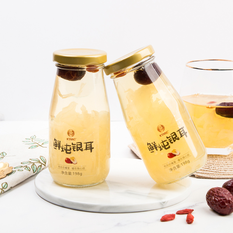 金唐鲜炖银耳羹红枣口味198*6
