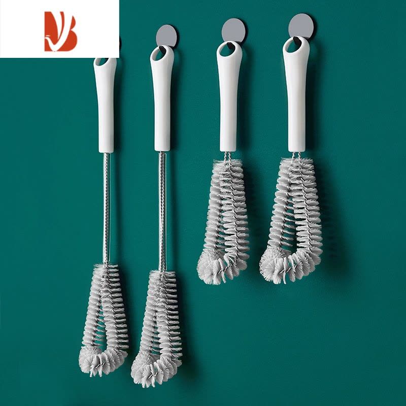 三维工匠杯刷清洁长柄小刷子破壁机专用水杯清洗器杯子刷奶瓶的刷子套装图片