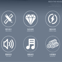惠度(HuiDu)HK-8专业舞台扩声音箱大小型会议室多功能厅宴会厅大功率音箱娱乐室扩声音响设备