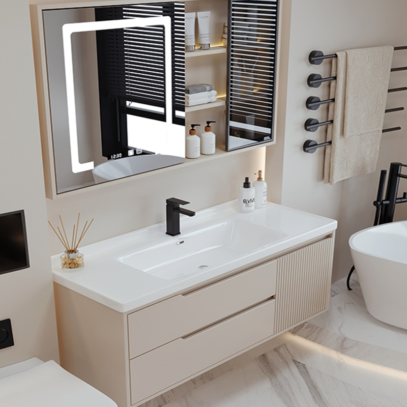 藤印象2023新款浴室柜陶瓷一体盆洗手池洗脸盆柜组合智能洗漱台卫生间
