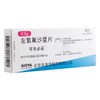 可乐必妥 可乐必妥 左氧氟沙星片 0.5g*4片/盒