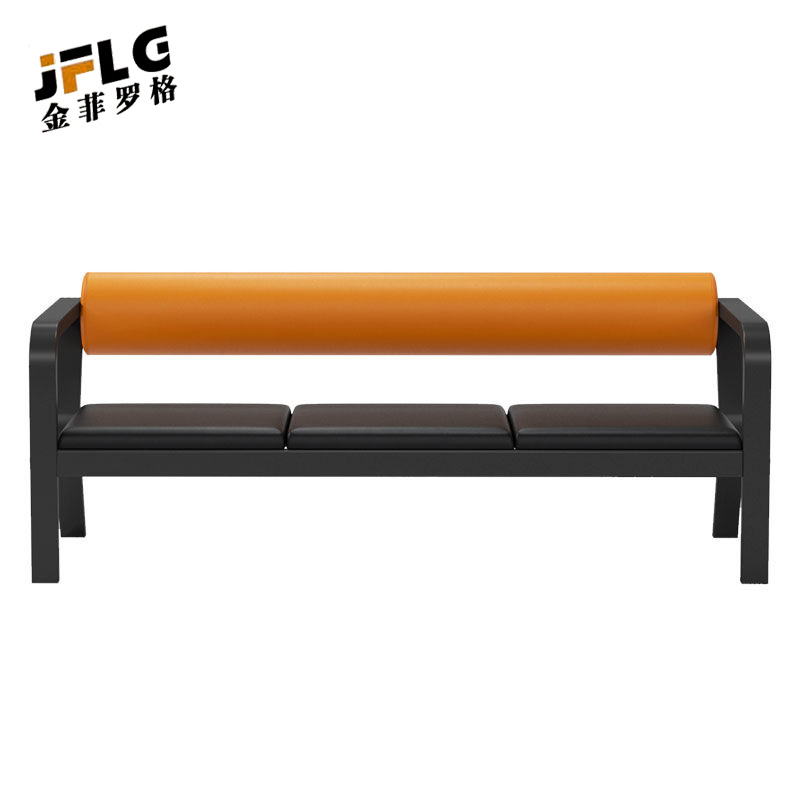 金菲罗格办公接待沙发现代简约会客沙发铁艺沙发组合高清大图