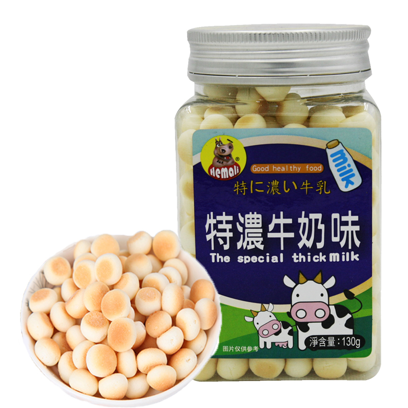 河马莉特浓牛奶味蛋酥130G