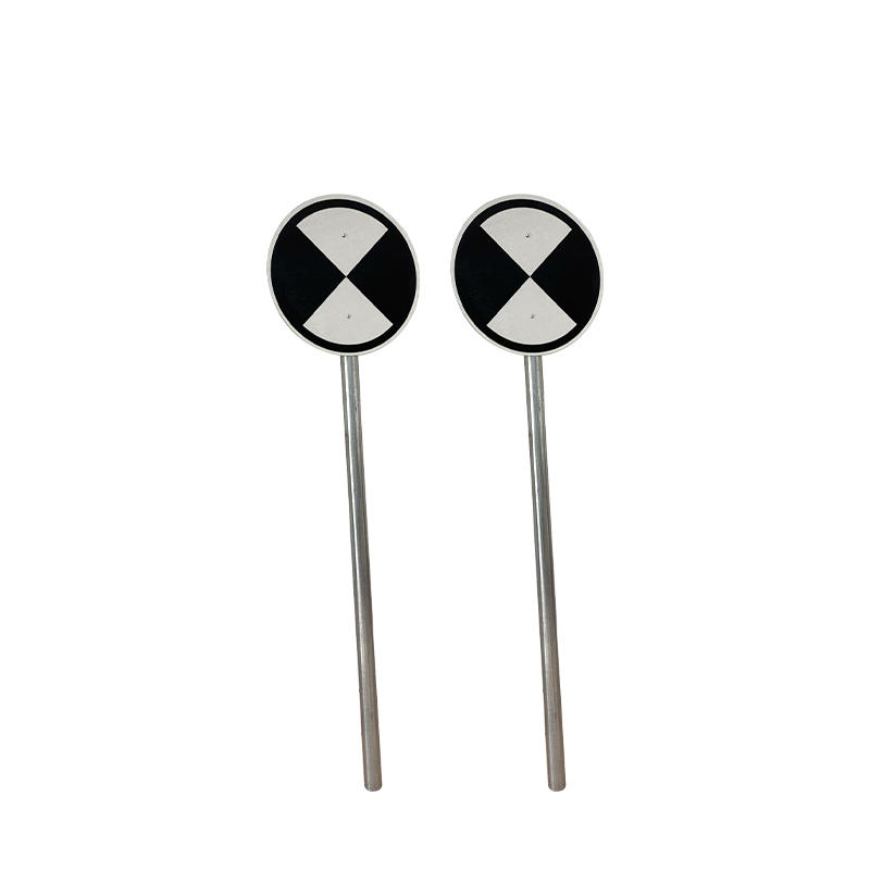 赫方诺减速慢行牌立柱50mm/套高清大图