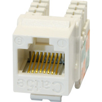 柯菲林 kevolin FT-M45K5E RJ45非屏蔽超五类网络信息模块 （单位：件）