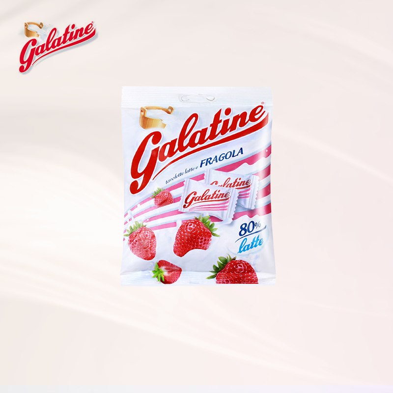 [草莓味奶片]佳乐锭(Galatine)牛奶片牛乳糖草莓味 115g/袋 休闲零食 糖果 进口食品 意大利进口高清大图