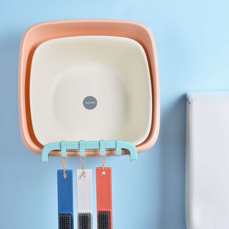 脸盆架壁挂卫生间置物架浴室厕所盆子收纳架免打孔洗脸盆架子盆架