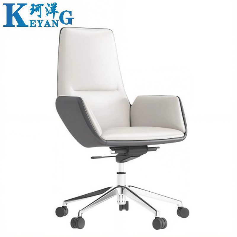 珂洋 老板椅 米色 把高清大图