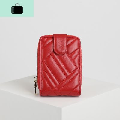 皮驾驶证卡包女式超薄小巧一体夹套多功能皮钱包驾照卡夹NEW LAKE 红色