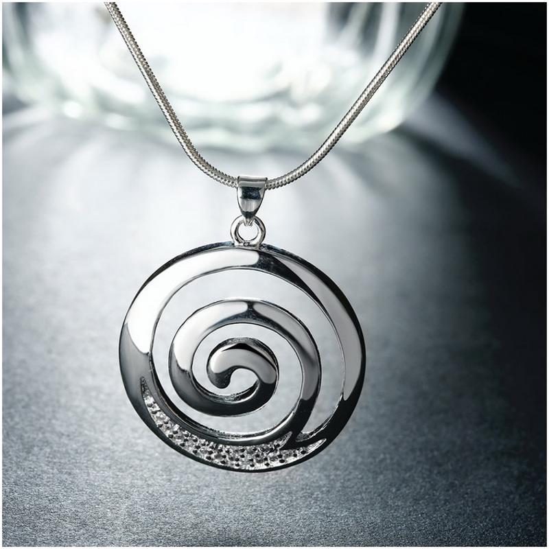 N540 Women Silver Necklace 镀925纯银女项链日韩版锁骨链潮人送女朋友七夕情人节礼物