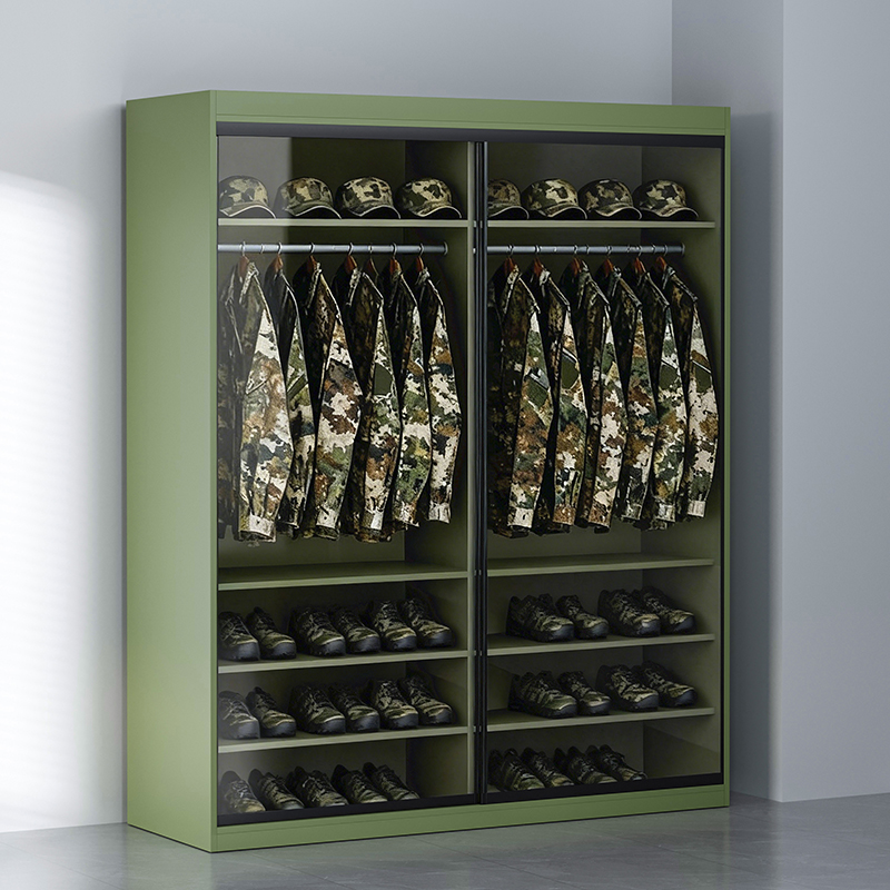 鑫金虎 装备柜实木多层板装备架野外救援物资器材分类储物柜180cm高清大图