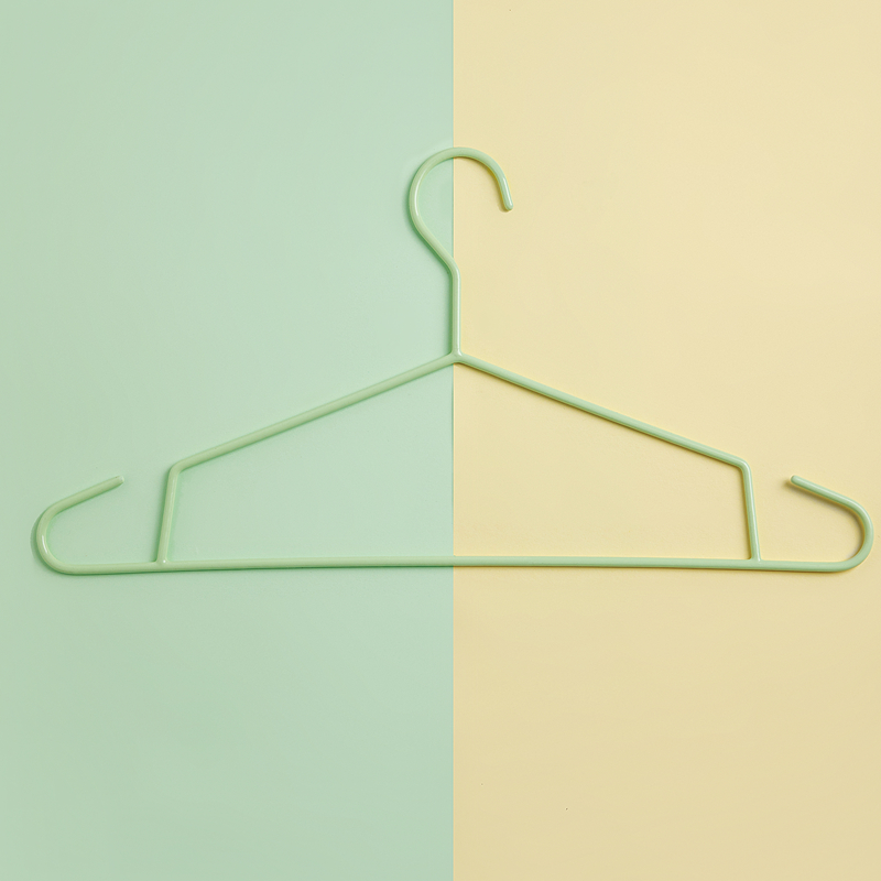 茶花 浸塑防滑衣架 5支(41.8*24.3cm)/套高清大图