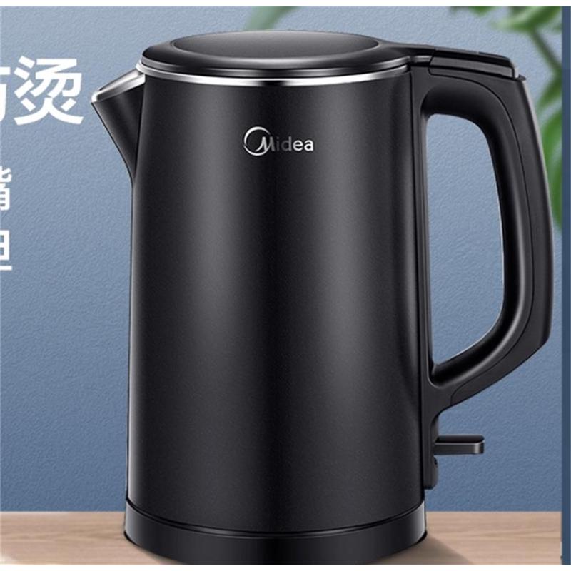Midea/美的 MK-HJ1512d电热烧水壶家用304不锈钢快速全自动断电壶