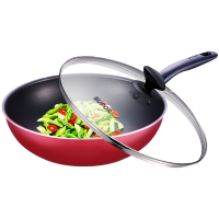 苏泊尔炫彩易洁不粘锅炒锅电磁炉燃气通用 NC30F4