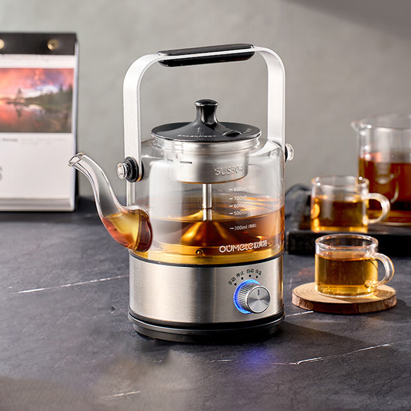欧美特煮茶器0.8L煮茶壶养生壶电水壶OMT-PC0805A高清大图