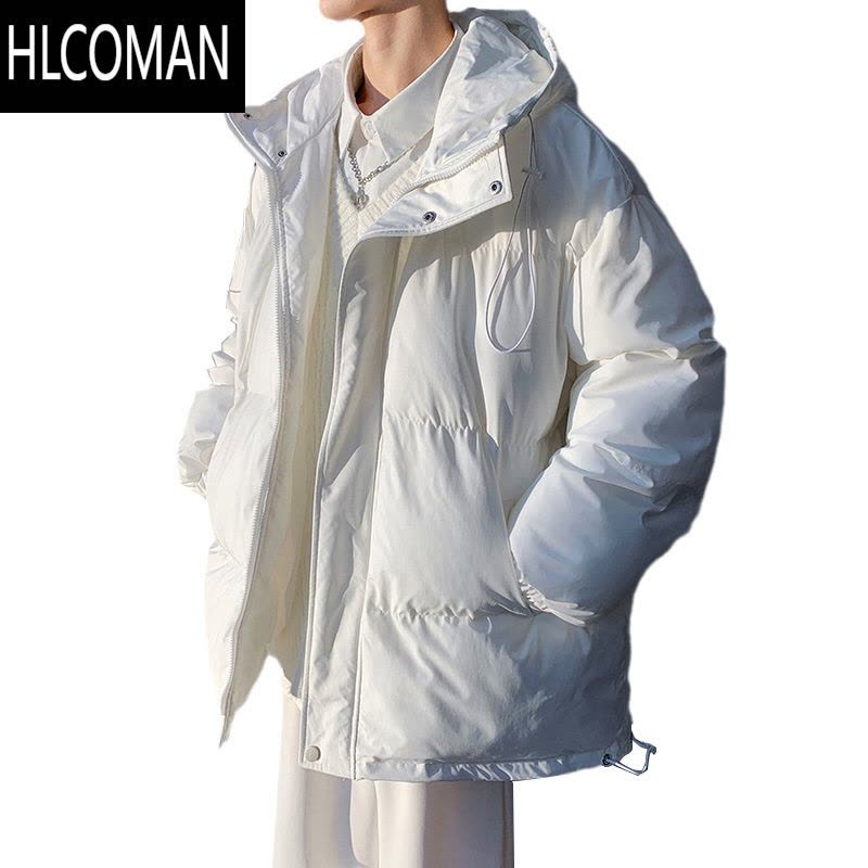 HLCOMAN棉衣男士冬季加厚棉袄潮流oversize羽绒棉服2024新款棉衣外套冬装图片