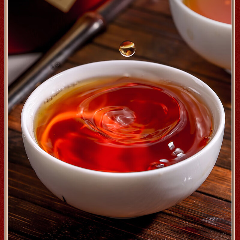 素言茶坊 前途似锦桂花红茶中秋月饼精美组合茶礼高清大图