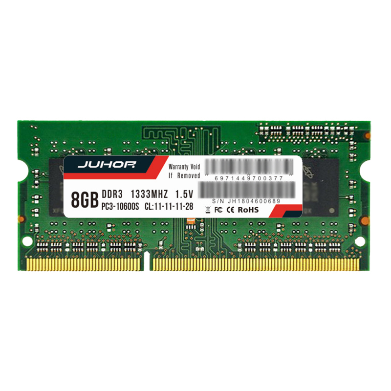 JUHOR玖合 DDR3 1333 8G 笔记本内存条 三星芯片