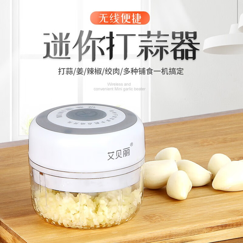 艾贝丽USB蒜泥机 SR01搅拌机高清大图