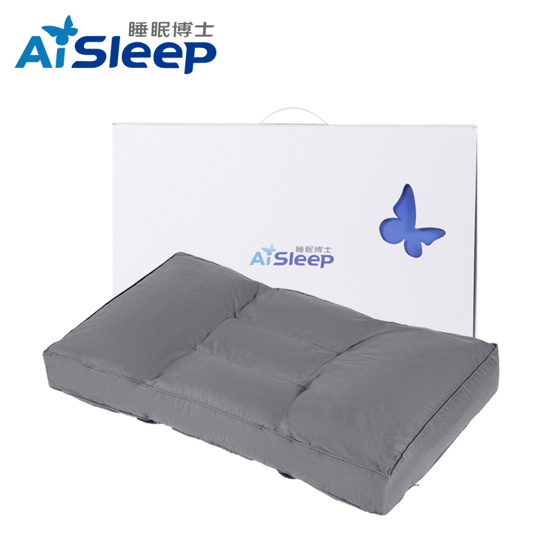 睡眠博士(AiSleep)乳胶枕 记忆枕 睡眠魔方B款组合单人枕[买就送枕套]