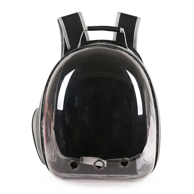 猫包外出便携包透明猫咪背包太空宠物舱携带狗双肩背包胸前背包黄色