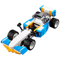 LEGO 乐高 Creator创意百变系列 雷霆赛车 LEGC31072 100-200块 塑料玩具 6-12岁