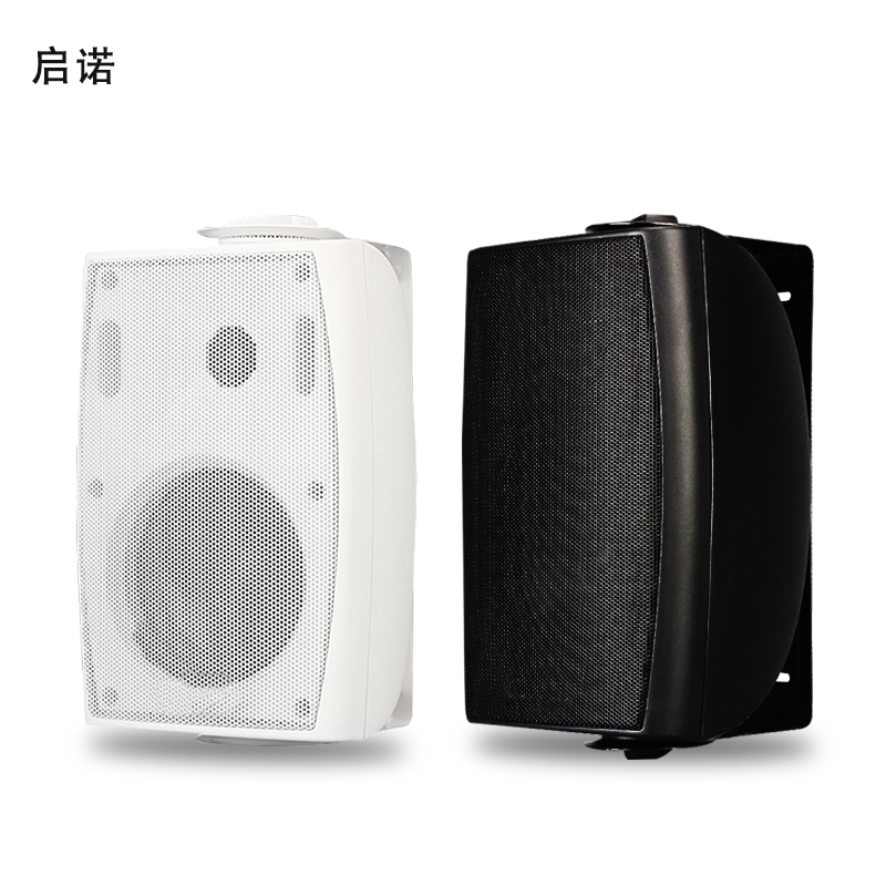 启诺 QN-IP-702BS 本地广播扩声音箱 IP网络壁挂音箱 两色可选 对高清大图