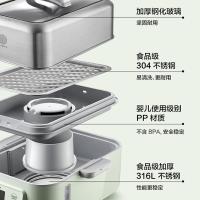 北鼎(Buydeem)电蒸锅多用途小型多功能蒸馒头海鲜隔水电炖锅玻璃预约自动断电G56A
