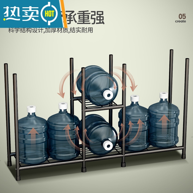 敬平晾衣架落地卧室折叠室内杆式晒衣架简约家用挂衣服架子收纳置物架 120cm-(柜式衣架豪华款)+白色+五层置物网高清大图