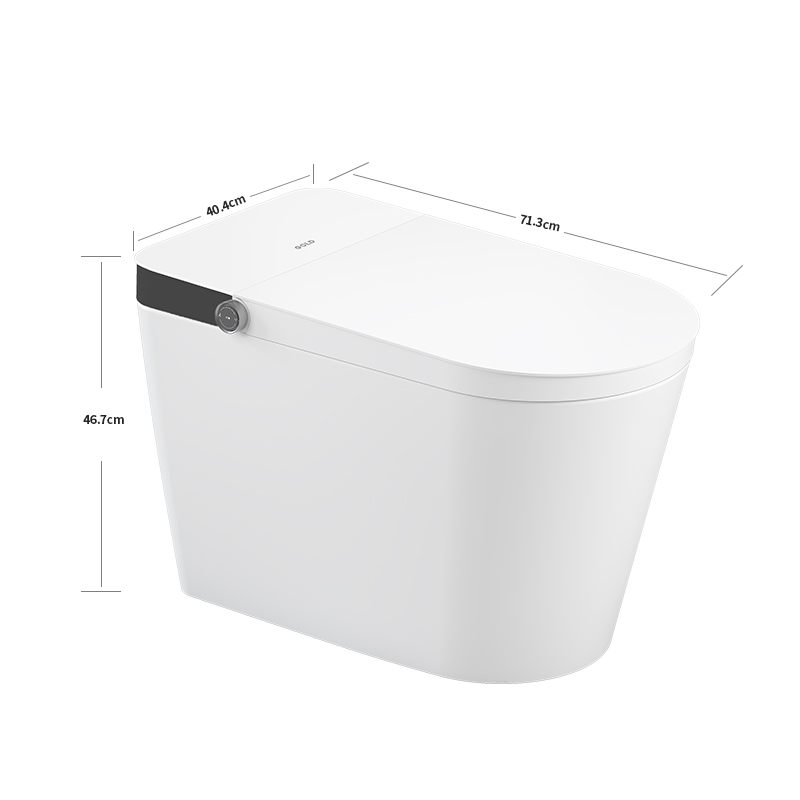 金牌卫浴GOLD 高颜值 家用 脚感冲水全智能马桶 KA(不含安装)RF3217Z-01高清大图
