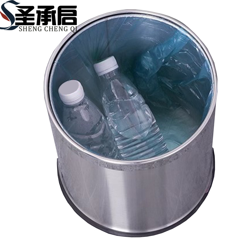圣承启 不锈钢垃圾桶 15升个高清大图