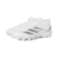 阿迪达斯(adidas)阿迪达斯专业训练橡胶钉足球鞋男款比赛战靴防滑 White/Silver_Metallic/White 46.5