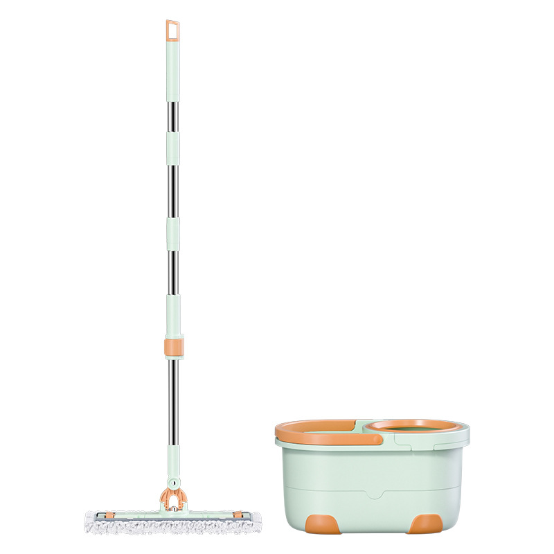 美添乐旋转拖把家用一拖净免手洗自拧水2024新款平板拖把除尘清洁高清大图