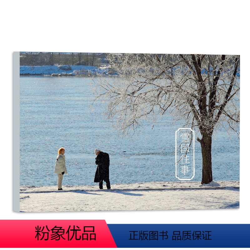 [正版]雪国往事 28张唯美安静的雪景风光摄影作品集 冬天下雪浪漫出类艺术明信片创意风景文艺插画集文创装饰生日贺卡