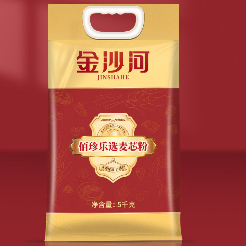 金沙河 佰珍乐选麦芯粉 5kg高清大图