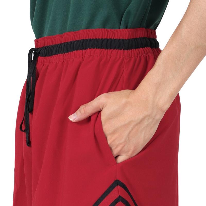 Jordan女士运动裤干爽透气拼接连帽篮球训练裤短款高清大图