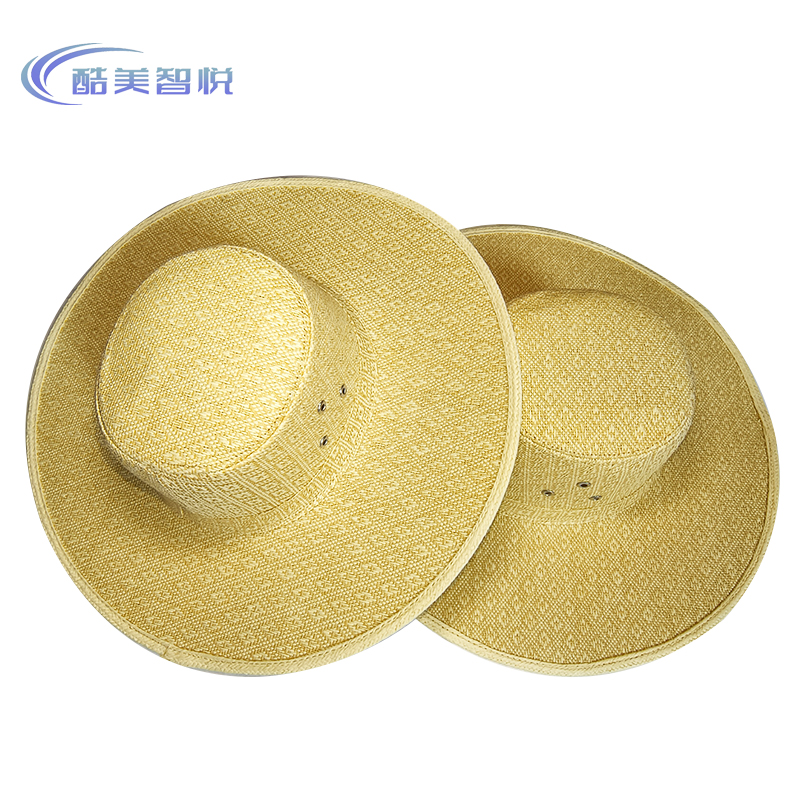 酷美智悦 天然草防暑草帽42cm KM-CMF01 个高清大图