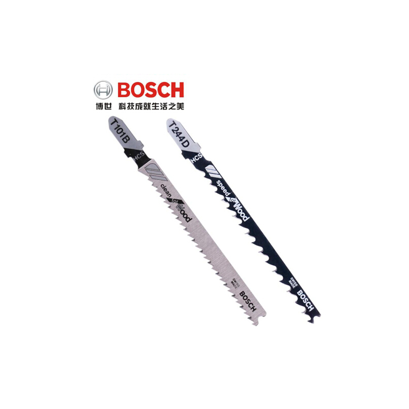 博世 Bosch 曲线锯锯片T244D(5支装）