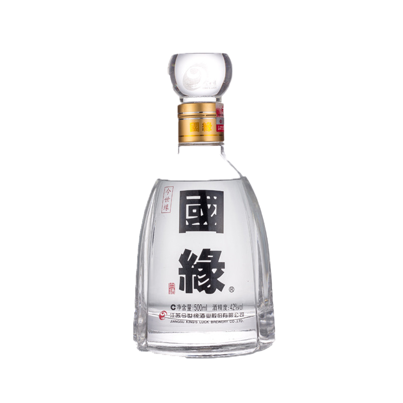今世缘 国缘四开 白酒 幽雅醇厚型 42度 500ml 商务宴请