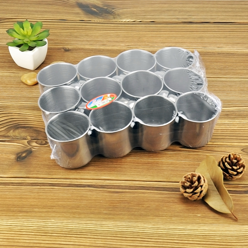 幼儿园不锈钢水杯儿童学生杯子单层口杯喝水杯泡茶杯耐热杯小水杯