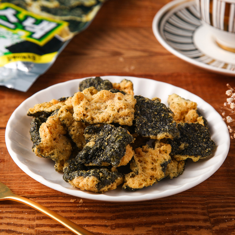 泰国进口 海牌(HAEPYO) 原味海苔天妇罗膨化食品40g海味即食海苔郊游休闲零食